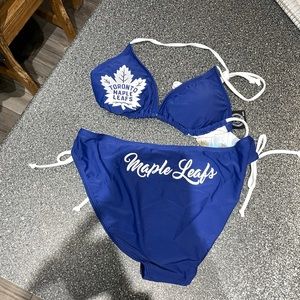 Toronto maple leafs bikini